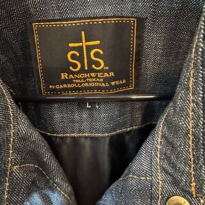 STS Ranchwear Men's Blue Jean Jacket